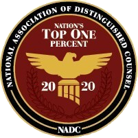 Association of Distinguished CounselMembership by invitation only. Selection made following judicial review by former judges and is extended to those whose performance exemplifies the highest legal standards.